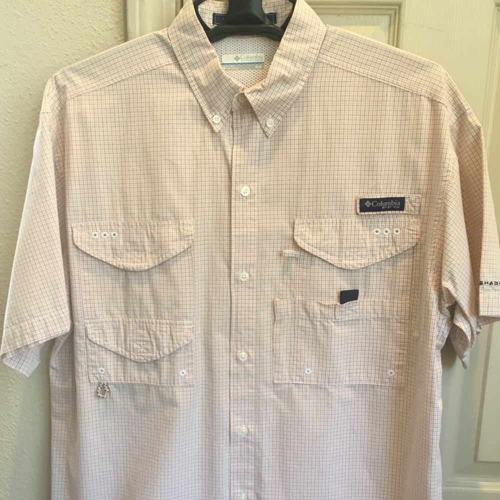 Men's M Columbia short sleeve PFG